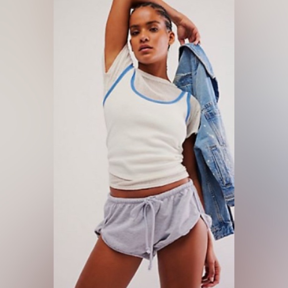 🌼 3 for $30 🌼 NWOT 🩶 FREE PEOPLE - WEEKEND FRIEND MICRO SHORTS